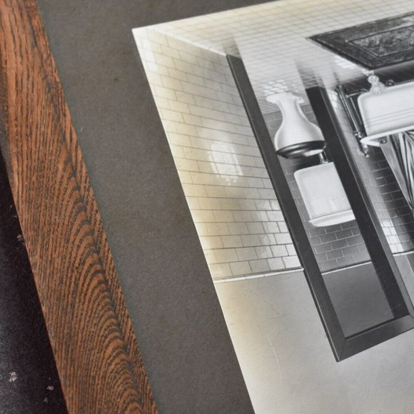 Standard Sanitary Plumbing Store Display Sign Factory Framed Sink Sitz Bath Tub - Picture 6 of 8